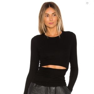 Michael Lauren X Revolve Carl Slit Waist Top